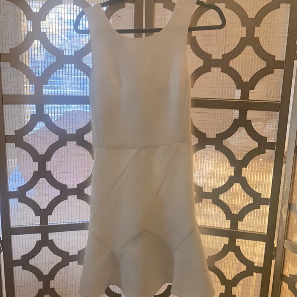 White short dress
